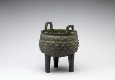 图片[3]-Ding cauldron with knob and kui-dragon pattern, late Shang dynasty, c. 13th-11th century BCE-China Archive